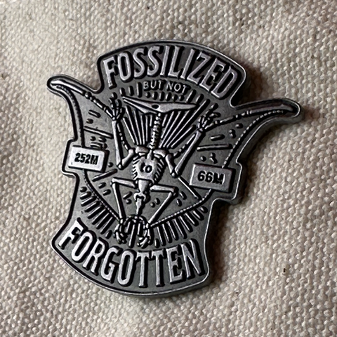 Fossilized Pin from Dinosaur Extinction