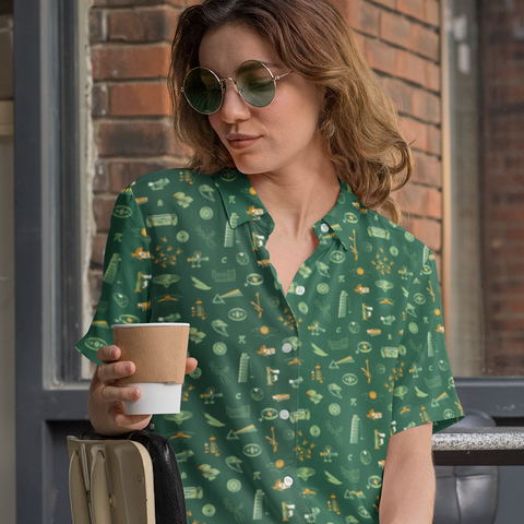 Transformative Discovery Button-Up Shirts