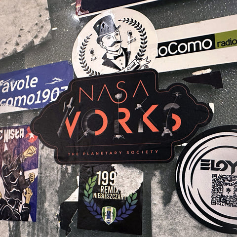 NASA Works Sticker