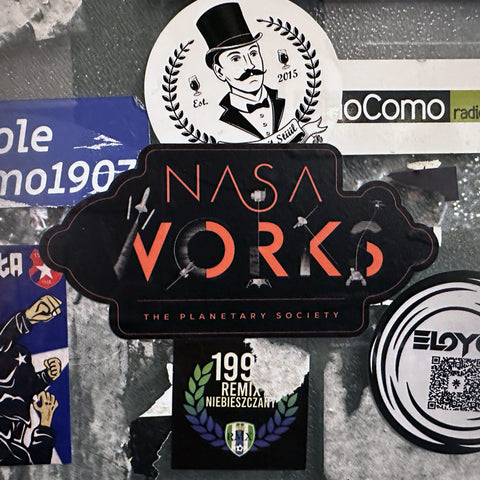 NASA Works Sticker