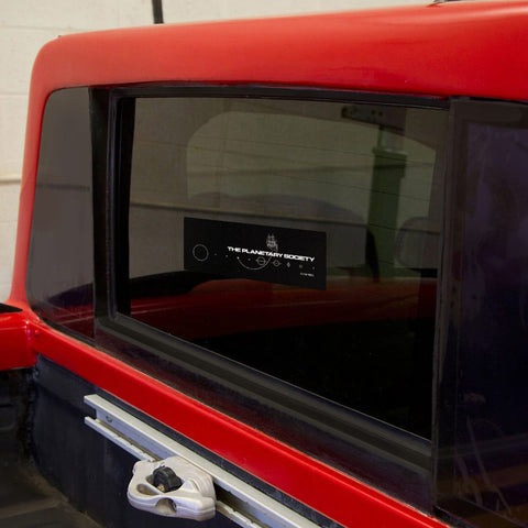 Vintage Clipper Logo Bumper Sticker for The Planetary Society