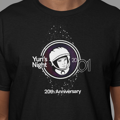 Yuri’s Night 20th Anniversary Tee