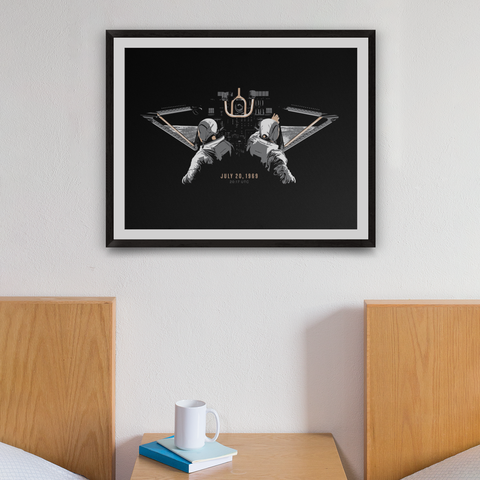 Eagle Has Landed Print