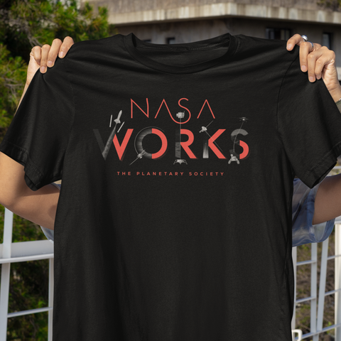 NASA Works Unisex Tee for The Planetary Society