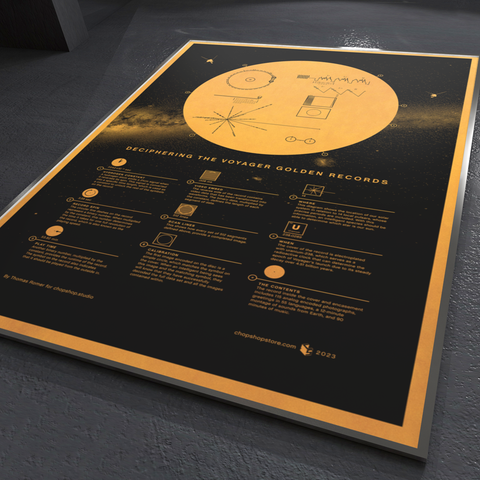 Golden Record Explained Print