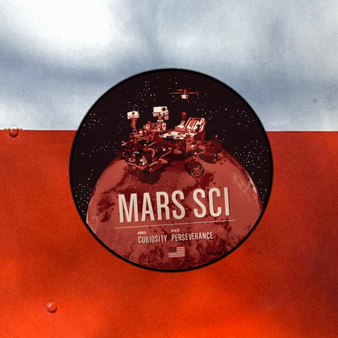 12 Historic Robotic Spaceprobe Stickers