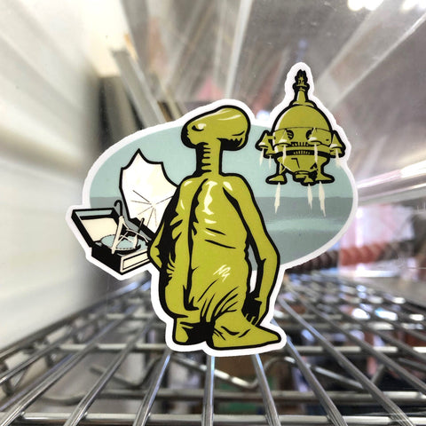 E.T. Phoned Home Sticker Stickers Chop Shop