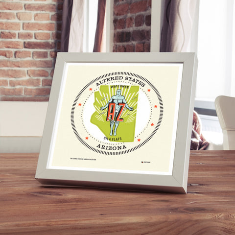Altered State Seal: Gila Flats, AZ Prints Chop Shop