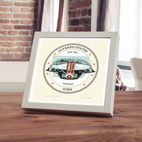Altered State Seal: Riverside, IA Prints Chop Shop