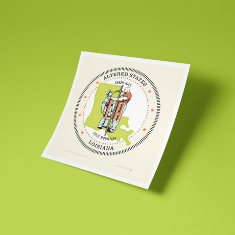 Altered State Seal: Cold Mountain, LA Prints Chop Shop