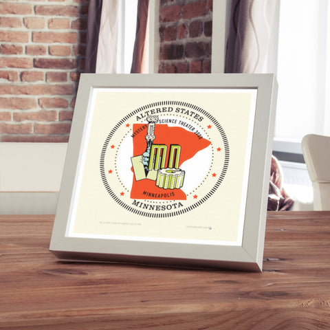 Altered State Seal: Minnesota, MN Prints Chop Shop