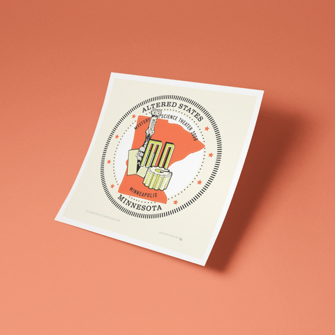 Altered State Seal: Minnesota, MN Prints Chop Shop