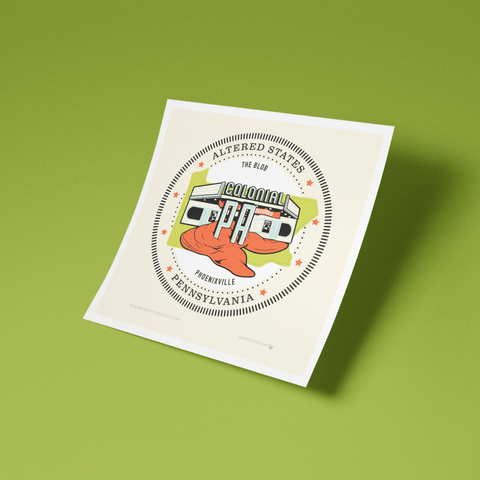 Altered State Seal: Phoenixville, PA Prints Chop Shop