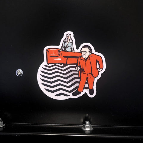 Twin Peaks Red Room Sticker Stickers Chop Shop