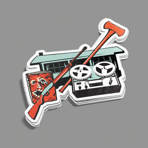 Evil Dead Sticker Stickers Chop Shop