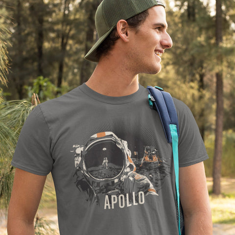 Apollo T-shirt for Men T-Shirts Chop Shop in Space