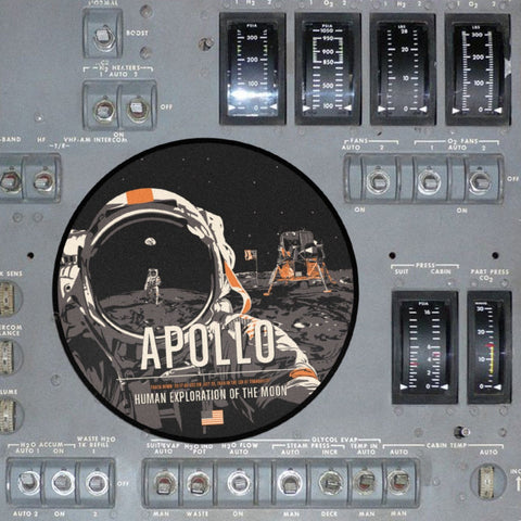 Apollo Sticker from The Giant Leaps in Space Series Stickers Chop Shop in Space