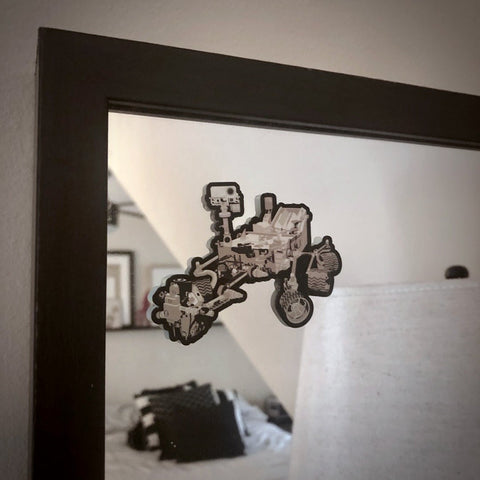 Current Missions: Curiosity Holographic Style Sticker Stickers Chop Shop in Space