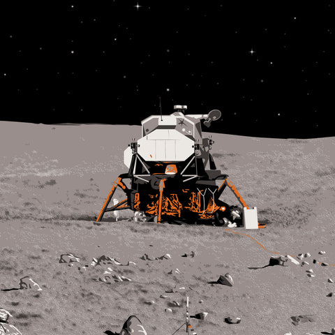 Project Apollo Featuring the Lunar Roving Vehicle