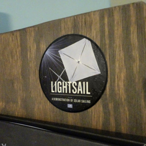 LightSail Sticker from the Historic Robotic Spacecraft Series Stickers The Planetary Society