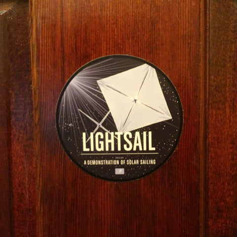 LightSail Sticker from the Historic Robotic Spacecraft Series Stickers The Planetary Society
