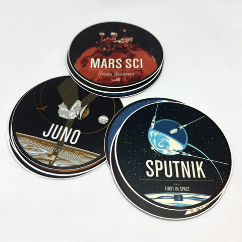 Choose Your Own Spacecraft Sticker Set Stickers Chop Shop in Space