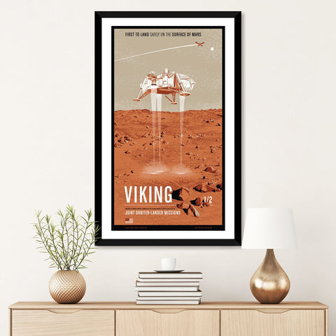 Viking from the Historic Robotic Spacecraft Series Prints Chop Shop in Space