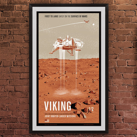 Viking from the Historic Robotic Spacecraft Series Prints Chop Shop in Space