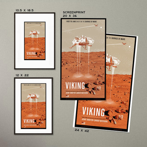 Viking from the Historic Robotic Spacecraft Series Prints Chop Shop in Space