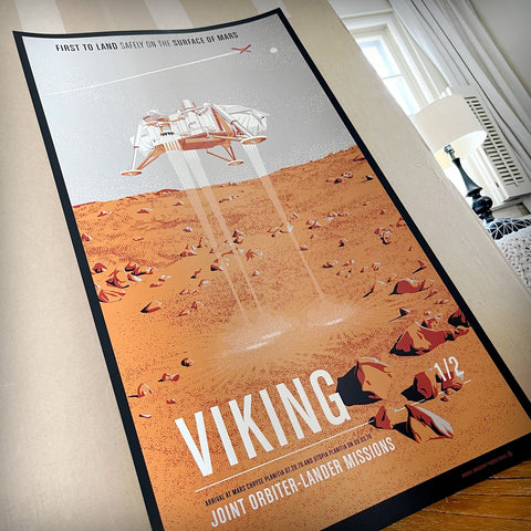 Viking from the Historic Robotic Spacecraft Series Prints Chop Shop in Space