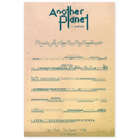 Another Planet Screen Print for Love + Radio Prints Radiotopia