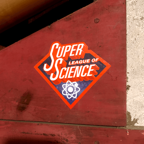 Super League of Science Stickers Stickers Chop Shop
