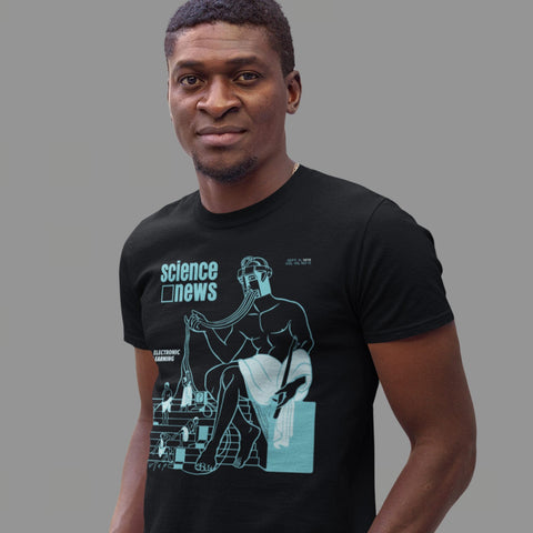 Electronic Learning Unisex Science News Tee Society for Science
