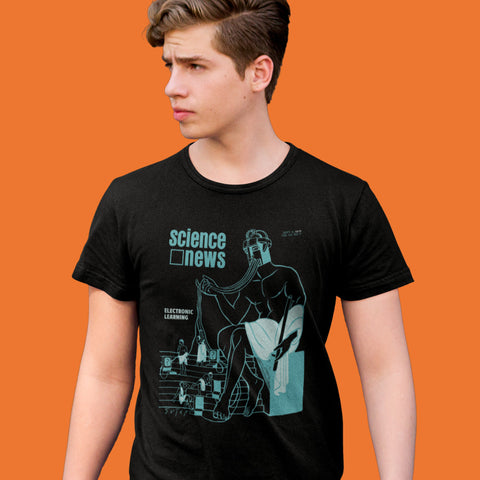 Computer Learning Unisex Science News Tee Society for Science