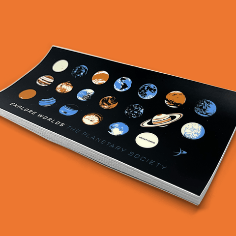 Explore Worlds for The Planetary Society Stickers The Planetary Society