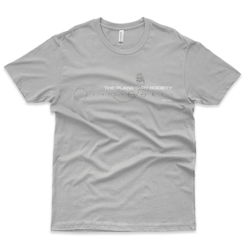 Planetary Society Original Clipper Logo for Men T-Shirts The Planetary Society