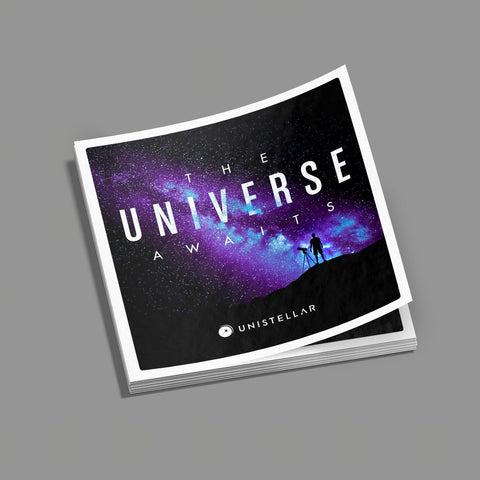 Unistellar Awaits Sticker Stickers Unistellar