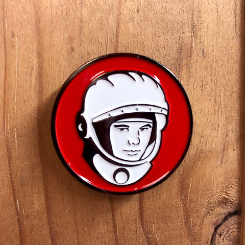 Yuri’s Night Brand ID Enameled Pin Patches & PINS Chop Shop in Space