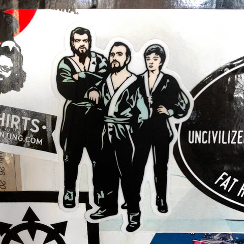 Kneel Before Zod Sticker Stickers Chop Shop