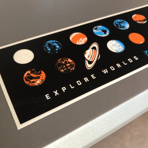 Explore Worlds Supersized for The Planetary Society Stickers The Planetary Society