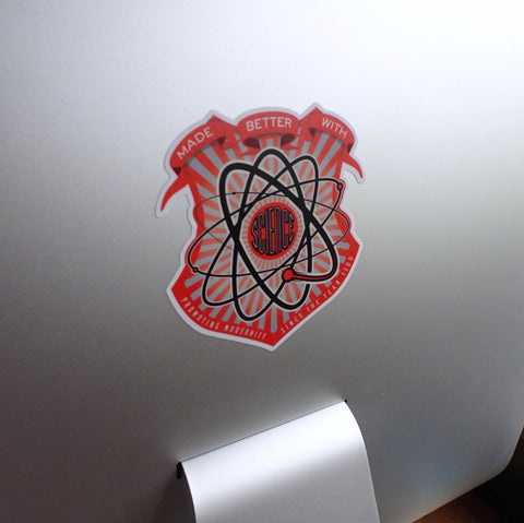 Made Better with Science! Sticker Stickers Chop Shop