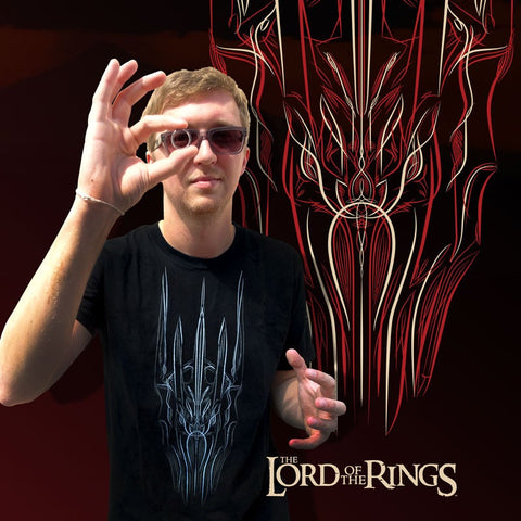 Sauron the Pinstriped T-Shirts Chop Shop