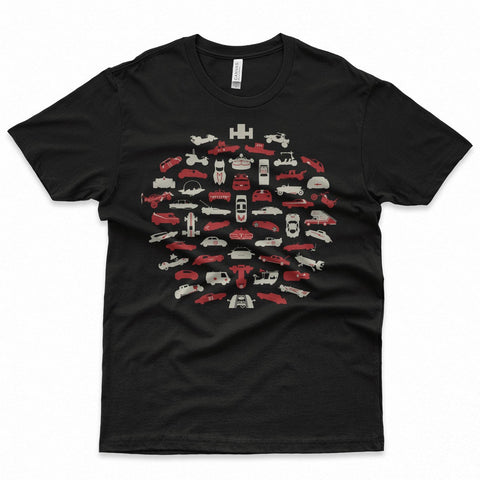 WeGo (56 Celebrity Vehicles) for Men T-Shirts Chop Shop