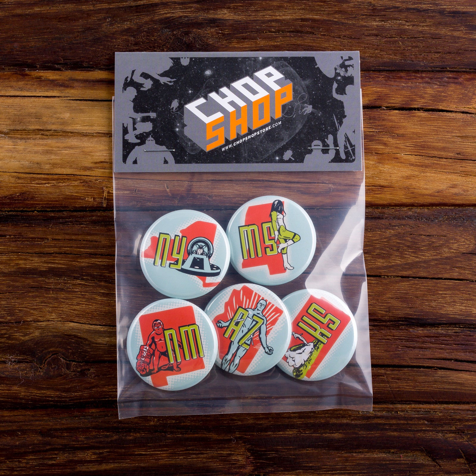 42 States and 100 Buttons