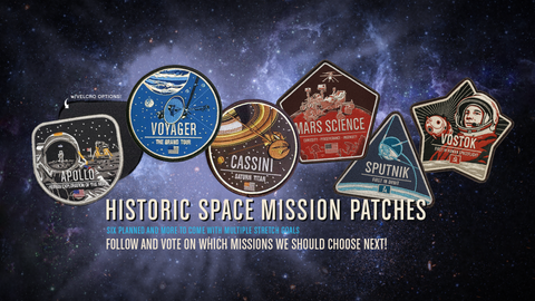 Our Space Mission Patch Series Is Live