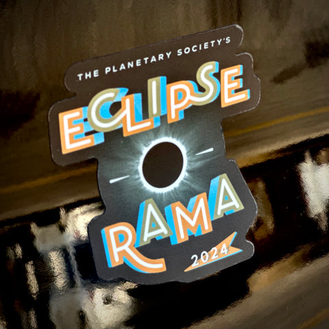 Eclipse-O-Rama 2024 Sticker for Planetary Society