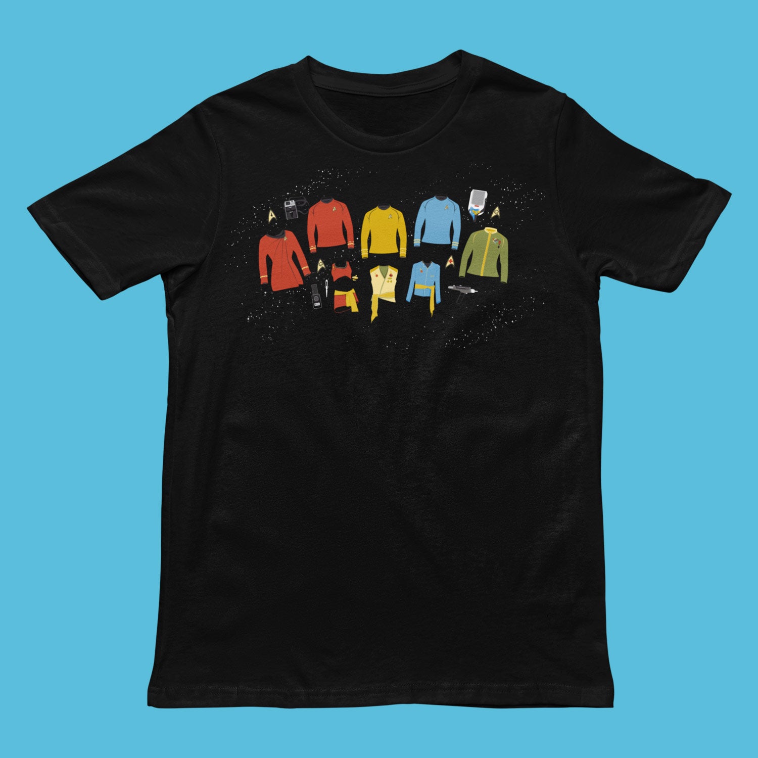 Oh Trek! Original Uniforms Tee-2