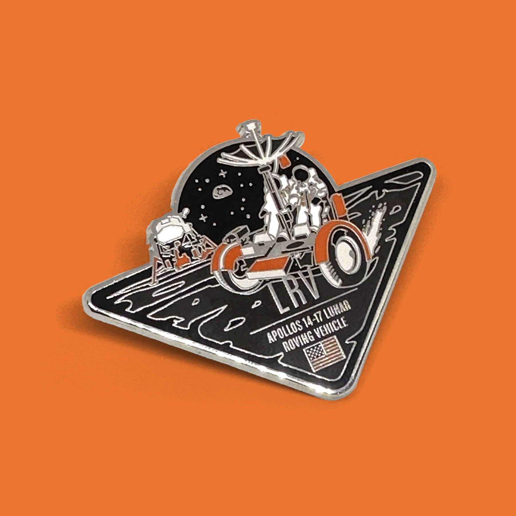 Apollo Lunar Roving Vehicle Enameled Pin