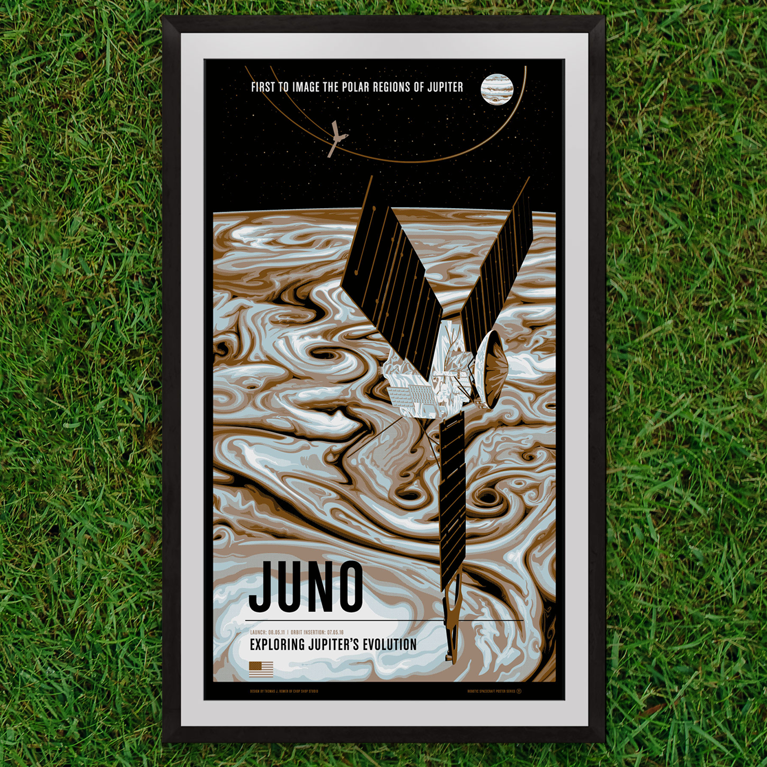 Juno from the Historic Robotic Spacecraft Series-4
