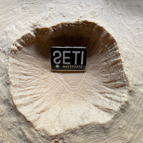 SETI Brand Enameled Pin